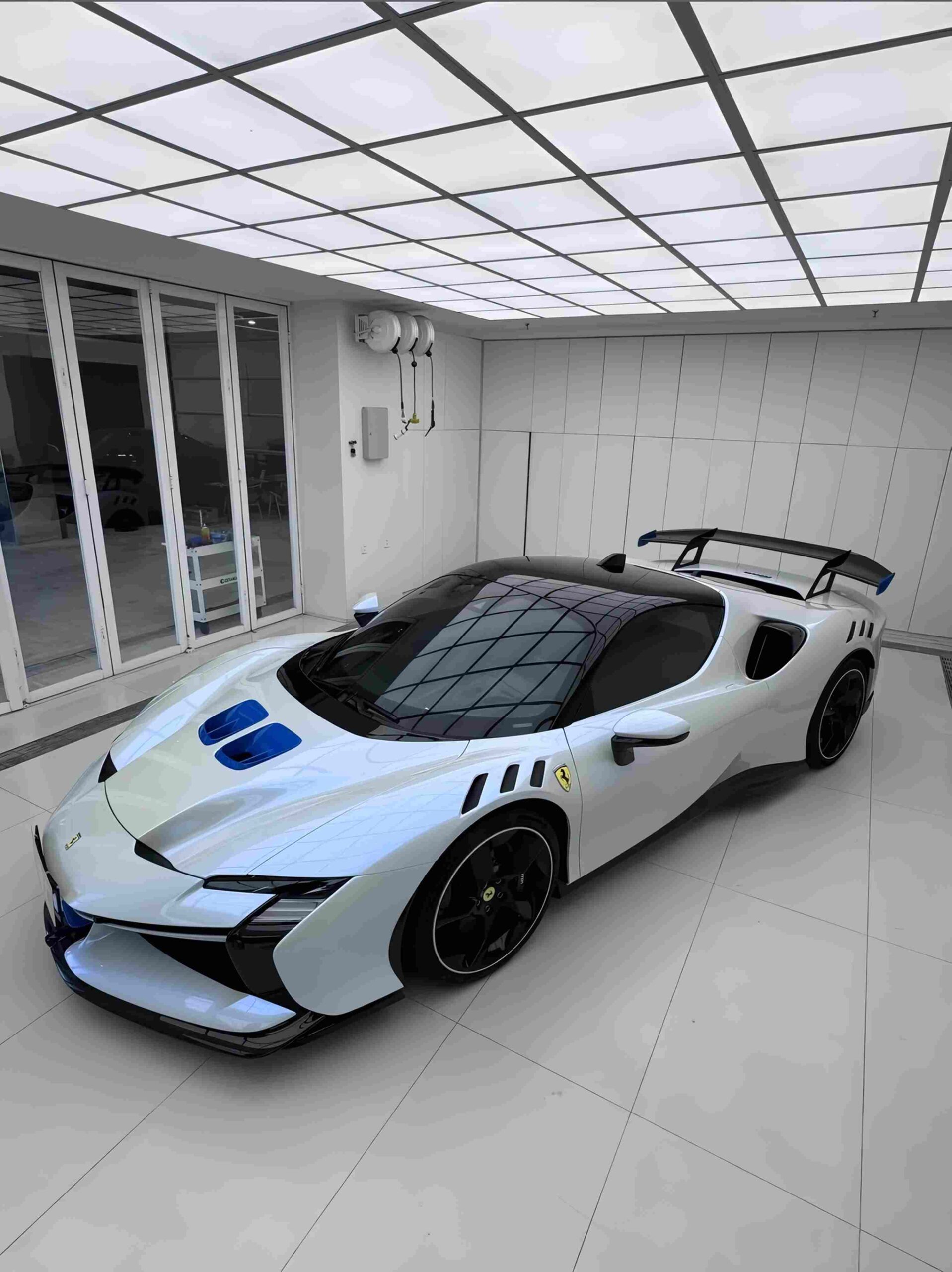 Ferrari SF90 XX Style Carbon Fiber Body Kit (9)