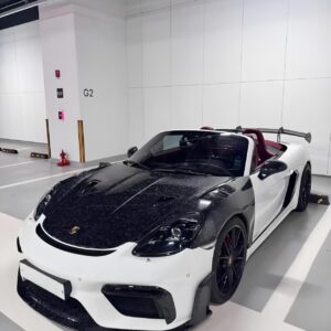 Porsche 718 Upgrade GT4 RS Style Forged Carbon Fiber Body Kit